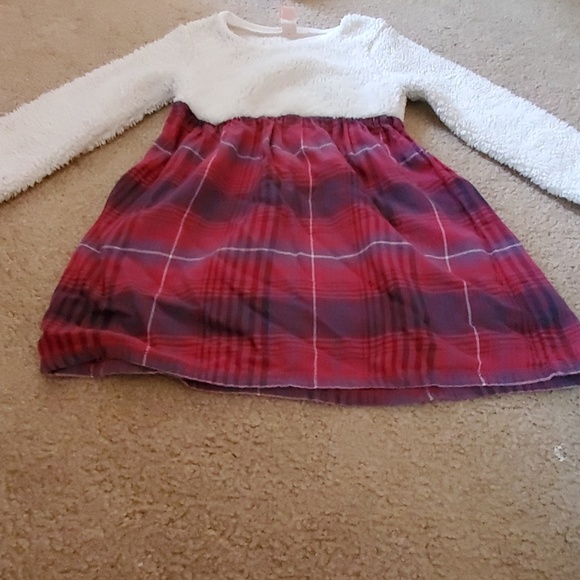 Harper Canyon Other - Harper canyon plaid and fleece dress